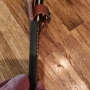 Кания за нож / 17х4.5см. кожена., снимка 2