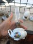 Порцеланова газена лампа лот колекция-4 бр, снимка 1 - Антикварни и старинни предмети - 42636141