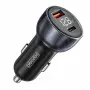 Зарядно за телефон за кола, 12V, 68W, Digital One SP01522 AS-GS51, 2 порта: 1x USB-A (QC5.0) + 1x, снимка 1