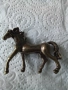Бронзова фигурка на кон малка 52497, снимка 1