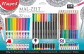 Комплект за рисуване Maped Colouring Set  33 части, снимка 1