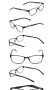 Karen Millen KM47 51mm 16-135 рамка, дамски диоптрични очила с камъчета, снимка 5