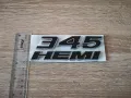 345 HEMI черна емблема, снимка 3