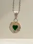 Heart silver pendant, снимка 2