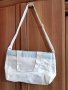 Чанта за детска количка в бяло и синьо, снимка 4