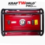 Четиритактов Бензинов генератор 4.5 kW с дистанционно запалване KraftWorld PRO Агрегат за ток с елек, снимка 10