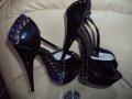 Обувки на висок ток-Pleaser, снимка 1 - Дамски обувки на ток - 41875009