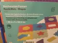 Мек пъзел килимче за игра от 9 големи части и 9 малки геометрични фигури., снимка 10