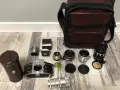 Ретро фото лот Exakta Varex IIa с 3 обектива Carl Zeiss Jena и 1 Schneider, снимка 2
