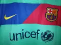 Барселона Меси 2010-2011 Оригинална Тениска Фланелка 2XL Nike Barcelona Messi Екип, снимка 3