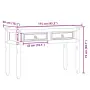 vidaXL Конзолна маса "Corona" 115x46x73 см борово дърво масив, снимка 9