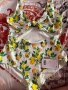 Нов цял бързосъхнещ бански костюм етикет хигиенна лепенка принт лимони лимон wow 😮 , снимка 10