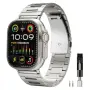 Метална каишка Miimall от титанова сплав за Apple Watch, 59,2 г, снимка 2