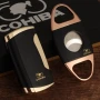 Cohiba подаръчен комплект от запалка с пънчър и ножица за пури 50 годишнина , снимка 10