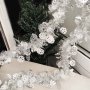 4201 Изящен коледен гирлянд със снежинки, снимка 1 - Декорация за дома - 42687256