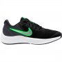 НАМАЛЕНИЕ!!!Спортни обувки Nike Star Runner Черно със зелен акцент №36, снимка 1 - Маратонки - 34537306