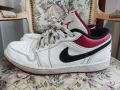 маратонки Air Jordan 1 Low "White University Red / Black", снимка 3
