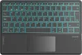 Клавиатура Inateck с тъчпад, AI функция, ултратънка Bluetooth за Windows/iPadOS/Android/iOS,KB01104, снимка 1