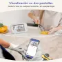 Чисто нов бебефон с 2 броя 2K камери и 5" монитор Jeeber VB805Pro – WiFi / Мобилно приложение , снимка 2