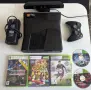 (Хакнат) Xbox 360 Slim 250GB + Kinect Камера, снимка 1