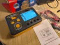 VC60B Цифров тестер за изолационно съпротивление, мегаомметър, омметър, мегерметър, 2GΩ,

, снимка 3