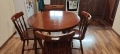 Трапезна разтегателна маса с четири стола , снимка 5