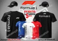 Formula 1 тениска и шапка st-white-f1, снимка 7