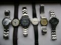 Продавам 6 броя кварцови часовника Swatch,Orient,Timex,TCM,Beryl, снимка 1 - Мъжки - 41715600