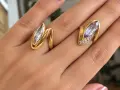 Златни пръстени 14 карата, снимка 3