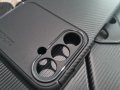 Samsung A13 4G/5G,A14,A24,A34,A54,S23,S23 Ultra бизнес карбон силикон, снимка 7