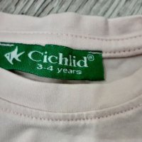 Рокля р.98,  Cichlid - като нова, снимка 4 - Детски рокли и поли - 34073487