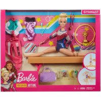 BARBIE CAREERS Комплект за игра с кукла ГИМНАСТИЧКА GJM72 Mattel Barbie, снимка 1 - Кукли - 40914977