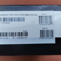 AMD Radeon Pro WX3100 4GB GDDR5 Low-Profile, снимка 2 - Видеокарти - 42252025