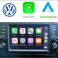 🚗🚗Активиране на Apple CarPlay Android Auto Audi SEAT Skoda VOLKSWAGEN PORSCHE VIM Видео в движение, снимка 1 - Навигация за кола - 38916691