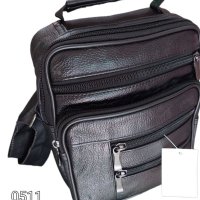 Мъжка чанта естествена кожа, снимка 1 - Чанти - 41471412