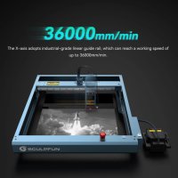 SCULPFUN SF-A9 40W CNC лазер лазерно гравиране рязане, снимка 3 - Други машини и части - 42138765