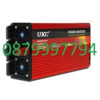 UKC Инвертор с Дисплей 12V/24V-220V, 2000W/4000W, снимка 3 - Други инструменти - 30873208
