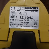 Акумулаторна стъклочистачка Karcher Karcher KWI 1 plus, снимка 4 - Други - 35737817
