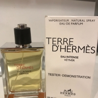 terre d'hermes intense vetiver 100ml EDP Tester , снимка 1 - Мъжки парфюми - 36084179