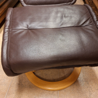 фотьойл, кресло от естествена кожа със зони за релакс , снимка 3 - Дивани и мека мебел - 44827211