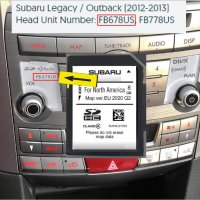 🚗 2023 СД карта SUBARU ъпдейт навигaция GEN2 Субару Outback/FORESTER SD card обновление map update, снимка 17 - Навигация за кола - 35698294