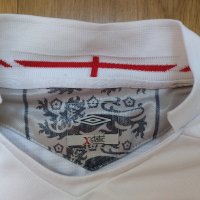 England / Umbro - футболна тениска на Англия за ръст 158см., снимка 5 - Детски тениски и потници - 42483287