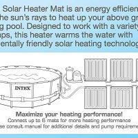Соларна нагревателна система Intex за  басейинr, 120x120 см, снимка 7 - Басейни и аксесоари - 41394102