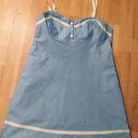 Лятна синя рокля GAP , снимка 3 - Рокли - 44780928