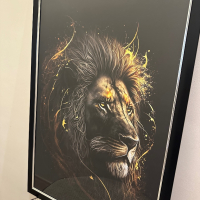 Постер, плакат, картина на “Златен лъв”, снимка 4 - Картини - 44828510