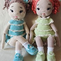 Плетени куклички - 53 см., снимка 2 - Кукли - 41679347