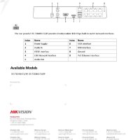 Hikvision DS-7108NI-E1/8P 4 Mpx 8 Kанален Мрежов Рекордер Сървър с 8 Вградени LAN/PoE Порта, max 80W, снимка 4 - IP камери - 41506476