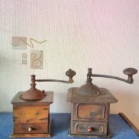 Кафемелачки, автентични изработени през 40-50години., снимка 2 - Антикварни и старинни предмети - 41701299