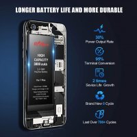 "FLYLINKTECH" Батерия за iPhone 7 Plus (3800mAh), снимка 5 - Оригинални батерии - 39784674