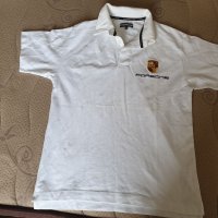 Блуза/тениска PORSCHE  размер S-M, снимка 4 - Тениски - 40997877